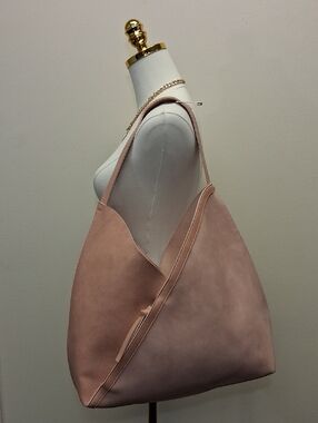 Ulta Beauty Blush Pink Oversized Hobo Shoulder Bag Size OS